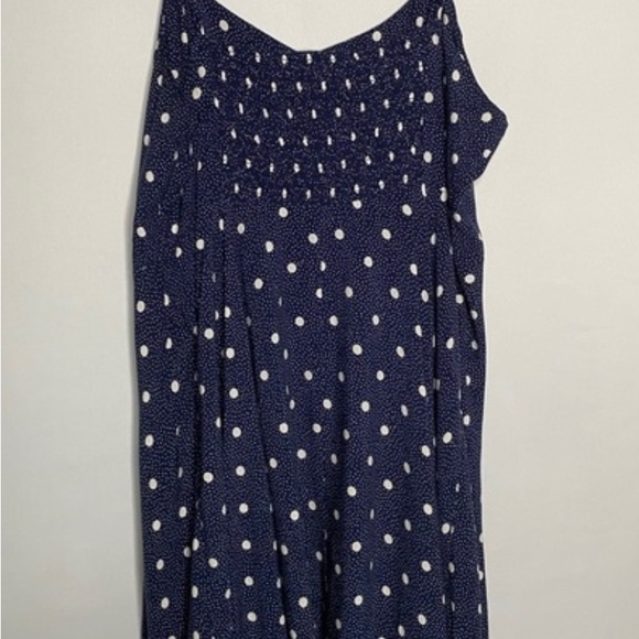 Old Navy Blue Polka Dot Cami Sundress XXL - Picture 6 of 7